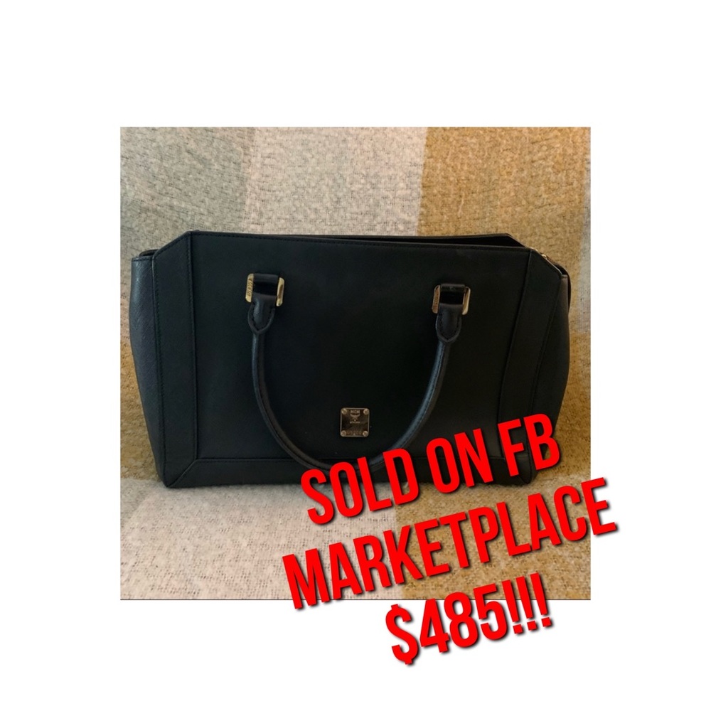 MCM Saffiano Tote - Used